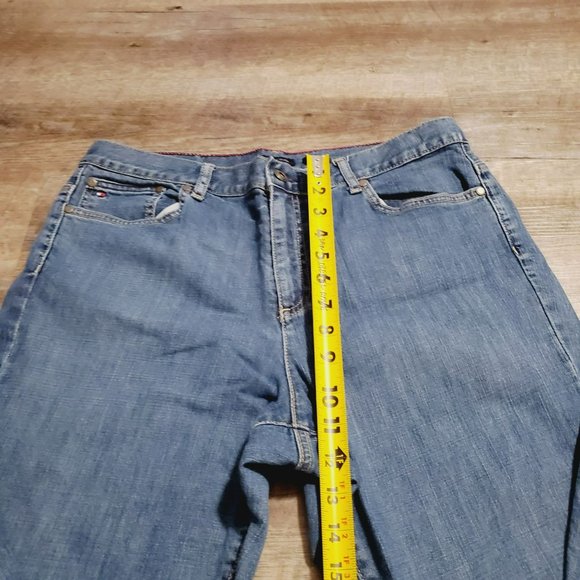 Tommy Hilfiger Womens Jeans Sz 14R Medium wash Bootcut/Flare Denim - Picture 7 of 8